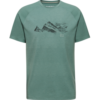 Mammut Mountain T-Shirt Finsteraarhorn Mens, Dark Jade, M