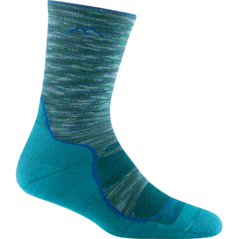 Darn Tough Light Hiker Micro Crew Lightweight Hiking Sock Womens, Neptune, L (EUR 41-42.5), Light Cushion