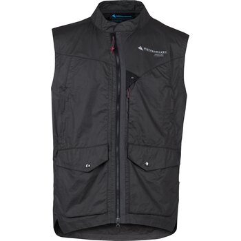 Klättermusen Ansur Wind Vest Mens, Raven Black, M