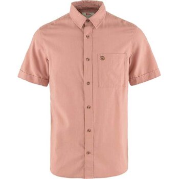 Fjällräven Övik Travel Shirt SS Mens, Dusty Rose (300), XL