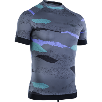 ION Rashguard Maze SS Mens, Dark Collage, XXL / 56