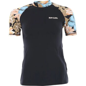 Rip Curl Follow The Sun UPF 50 Short Sleeve Womens, Black, M