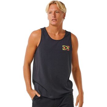 Rip Curl Traditions Tank Mens, Washed Black, M