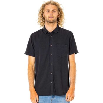 Rip Curl Washed SS Shirt Mens, Washed Black, M