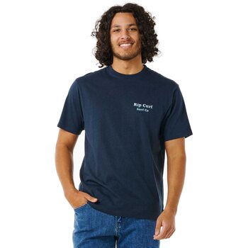 Rip Curl Reel It In Tee, Dark Navy, XXL