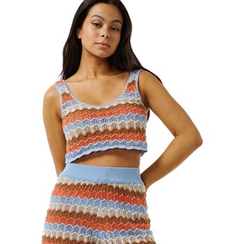 Rip Curl Santorini Sun Crochet Top Womens, Multicolor, S