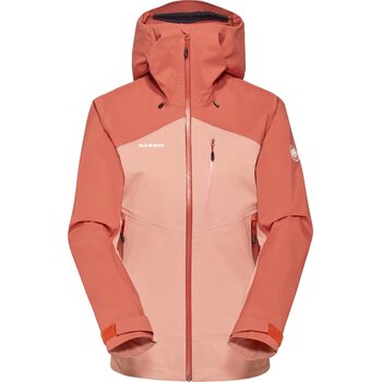 Mammut Alto Guide HS Hooded Jacket Women, Quartz Dust-Brick, M