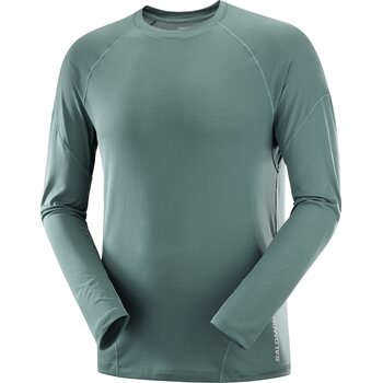 Salomon Cross Run LS Tee Mens, North Atlantic, S