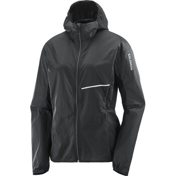 Salomon Sense Aero Wind Jacket Womens, Deep Black, S