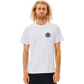 Rip Curl Wetsuit Icon Tee Mens, White, S