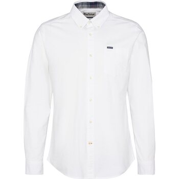 Barbour Marsden Tailored Oxford Shirt Mens, White, XL