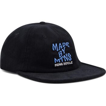 Mons Royale Corduroy Roam Cap, Black, One Size