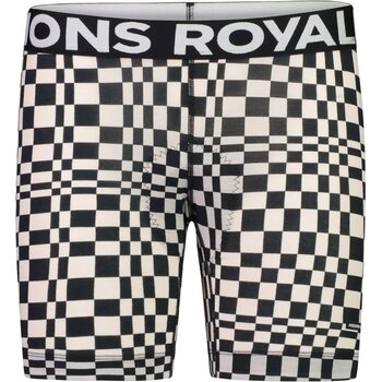 Mons Royale Low Profile Merino Air-Con Bike Short Liner Womens, Checkers, S