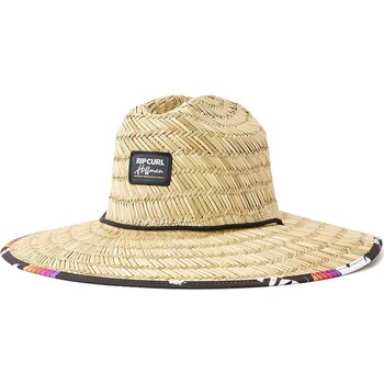 Rip Curl Hoffman Straw Hat, Black, S-M