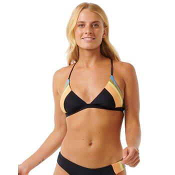 Rip Curl Tide Revival Crossback Tri
 Womens, Black, L