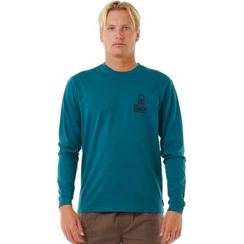 Rip Curl Vaporcool Search Stack L/S Tee Mens, Trekking Green, S