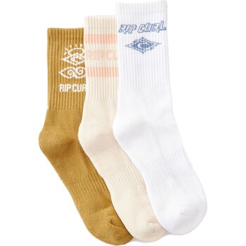 Rip Curl Icons Of Surf Sock 3-pk, Bronze