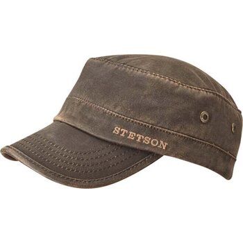 Stetson Army Cap Co/Pes Lined, Brown, 61/XL