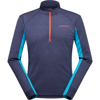 La Sportiva Swift Longsleeve Mens, Deep Sea / Tropic Blue, S