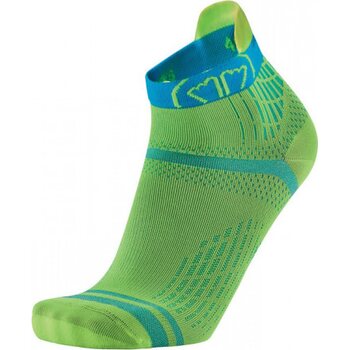Sidas Run Feel Socks, Yellow/Turquoise, EUR 39-40