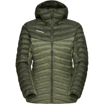 Mammut Albula Insulated Hooded Jacket Womens, Marsh - Dark Marsh, L