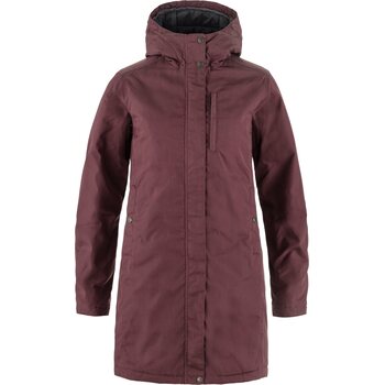 Fjällräven Kiruna Padded Parka Womens, Port (357), XS