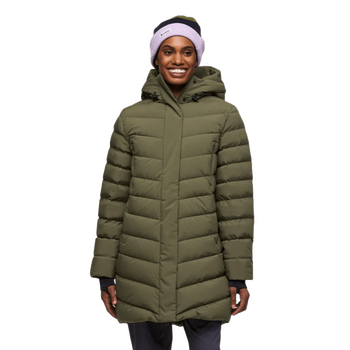 Cotopaxi Alivio Down Parka Womens, Fatigue, L