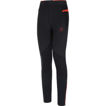 La Sportiva Primal Pant Womens, Black / Cherry Tomato, M