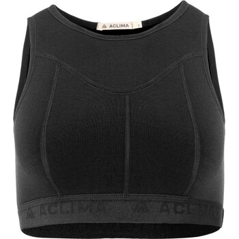 Aclima FleeceWool Top V2 Womens, Jet Black, S