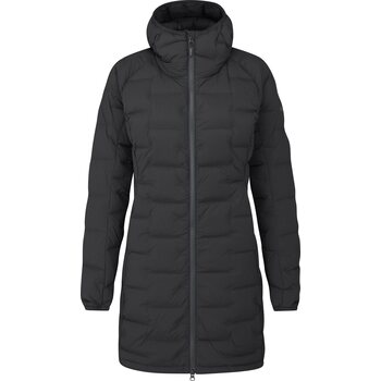 Rab Cubit Stretch Down Parka Womens, Ebony, XL (UK 16)