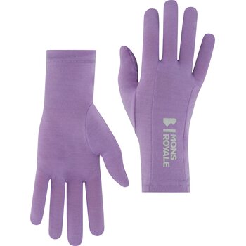 Mons Royale Volta Merino Glove Liner, Lupin, XL