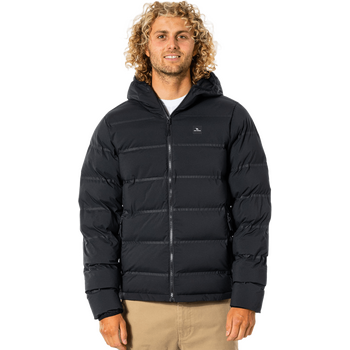 Rip Curl Anti Series Elite Puff Hood Mens, Black, L