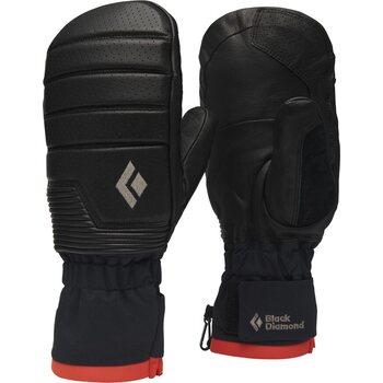 Black Diamond Progression Mitts, Black / Black, S