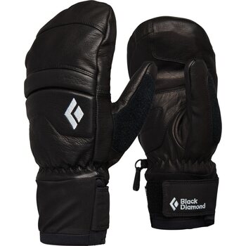 Black Diamond Spark Mitts Womens, Black / Black, S