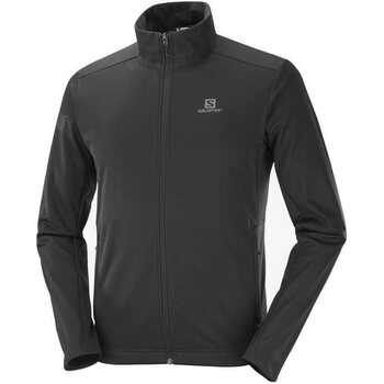 Salomon Gore-Tex Infinium Windstopper Softshell Jacket Mens, Deep Black, S