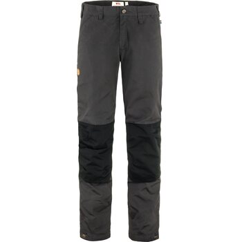 Fjällräven Greenland Trail Trousers Mens, Dark Grey-Black (030-550), 54, Regular 32"