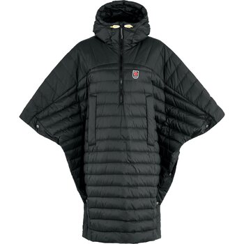 Fjällräven Expedition Down Poncho Unisex, Black (550) (24/25), S/M