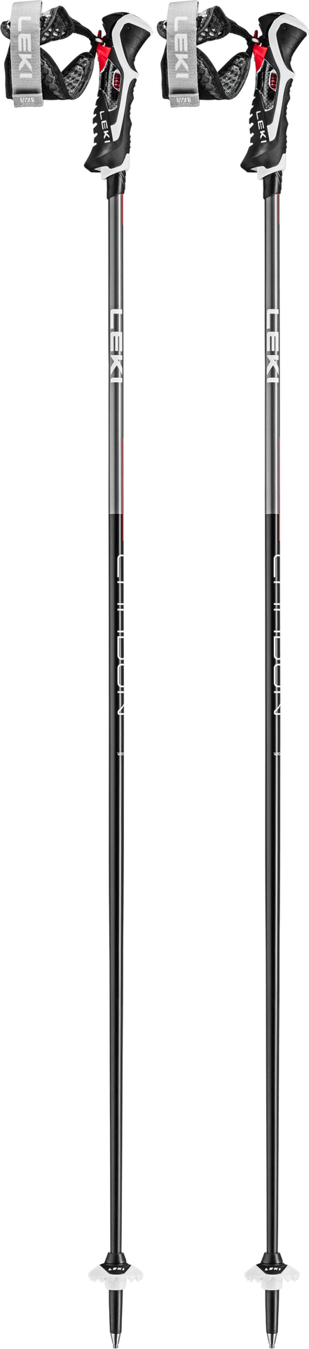 LEKI Carbon 14 3D Black-Dark Anthracite-Bright Red