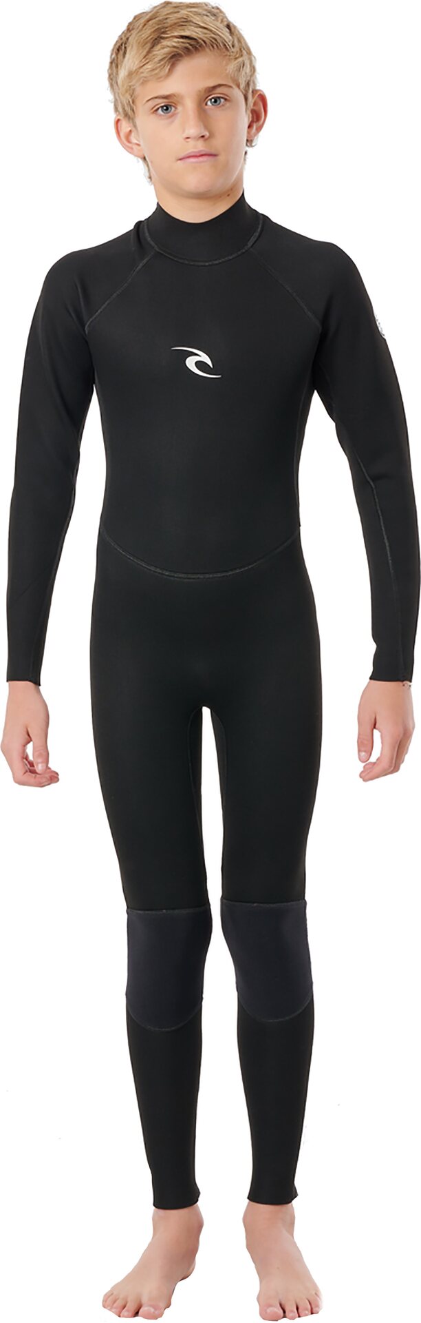 Rip Curl Junior Freelite 3/2 Flat Lock Steamer Black