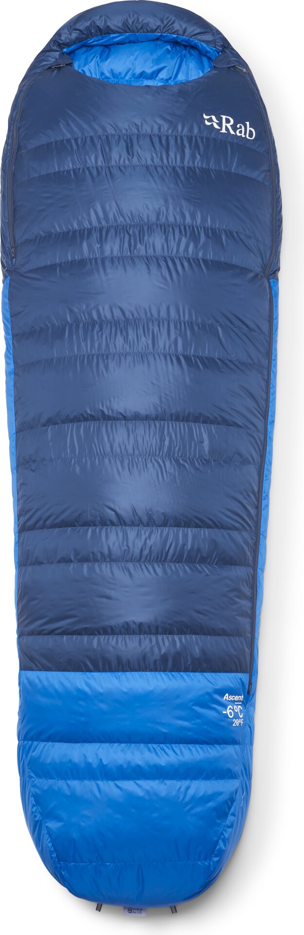 Rab Ascent -6C / 20F Tempest Blue/Maya Blue