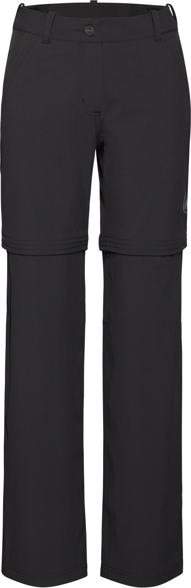 Mammut Hiking V Zip Off Pants Womens Black