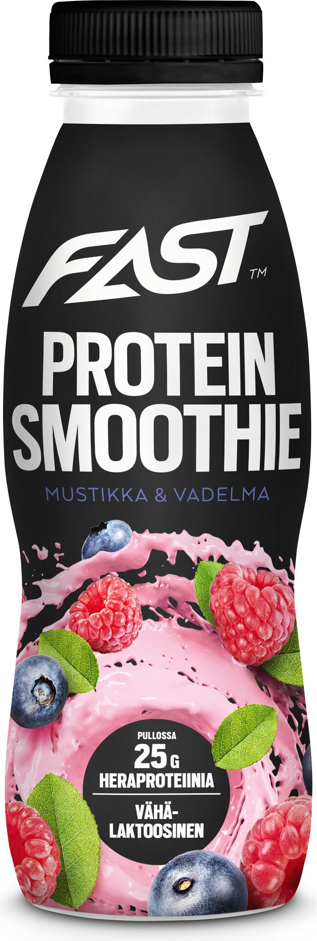FAST Protein Smoothie 330ml Vadelma-mustikka