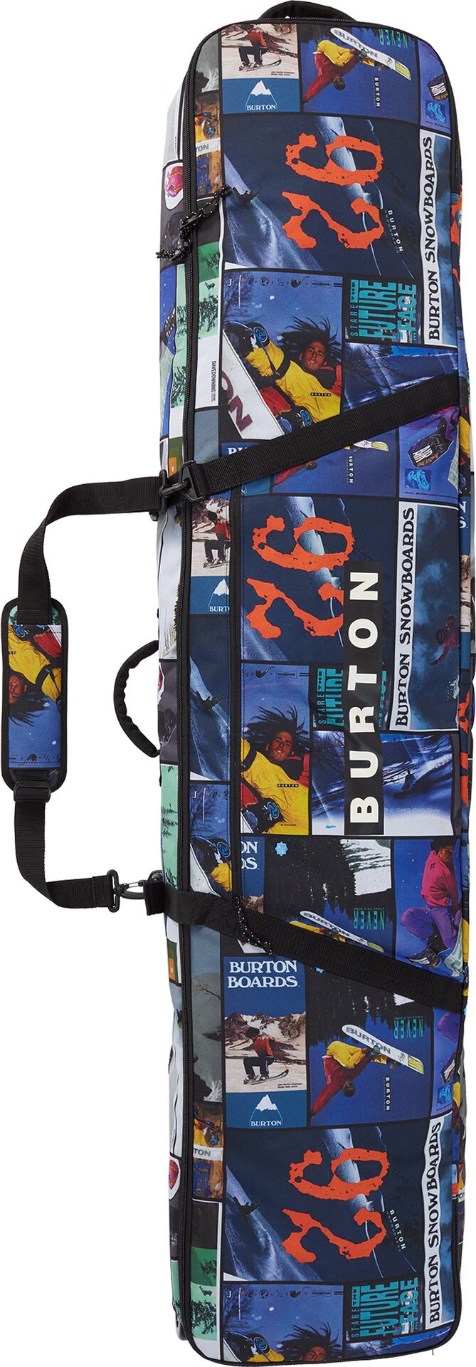 Burton Wheelie Gig Bag Board Bag Catalog Collage Print