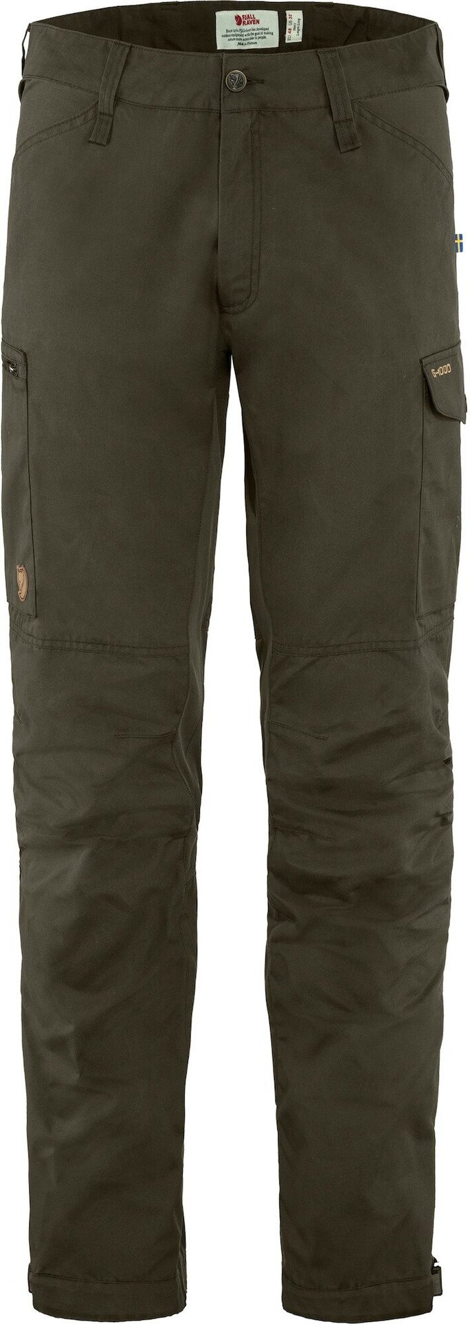 Fjällräven Kaipak Trousers Mens Dark Olive (633)