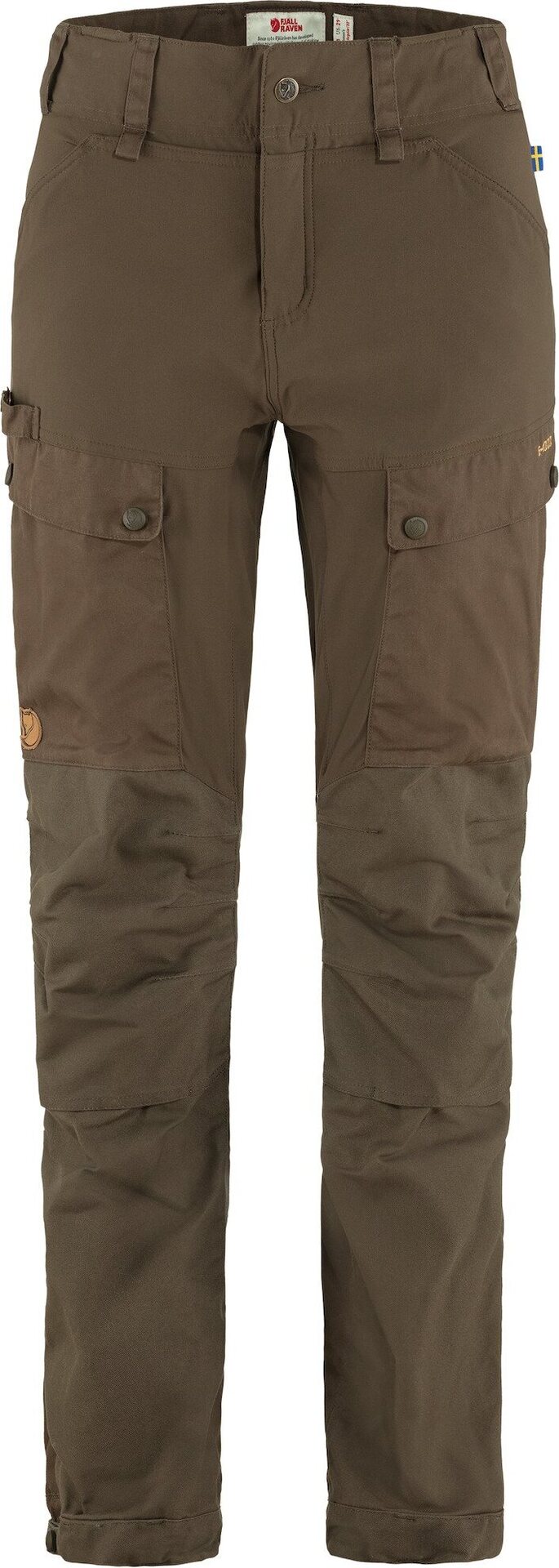 Fjällräven Forest Hybrid Trousers Womens Dark Olive (633)
