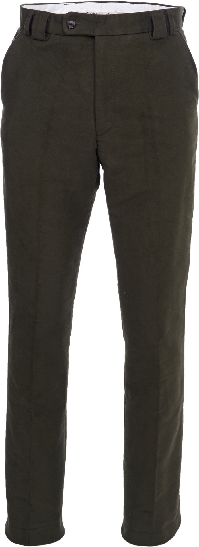 Barbour Traditional Fit Moleskin Trousers Olive
