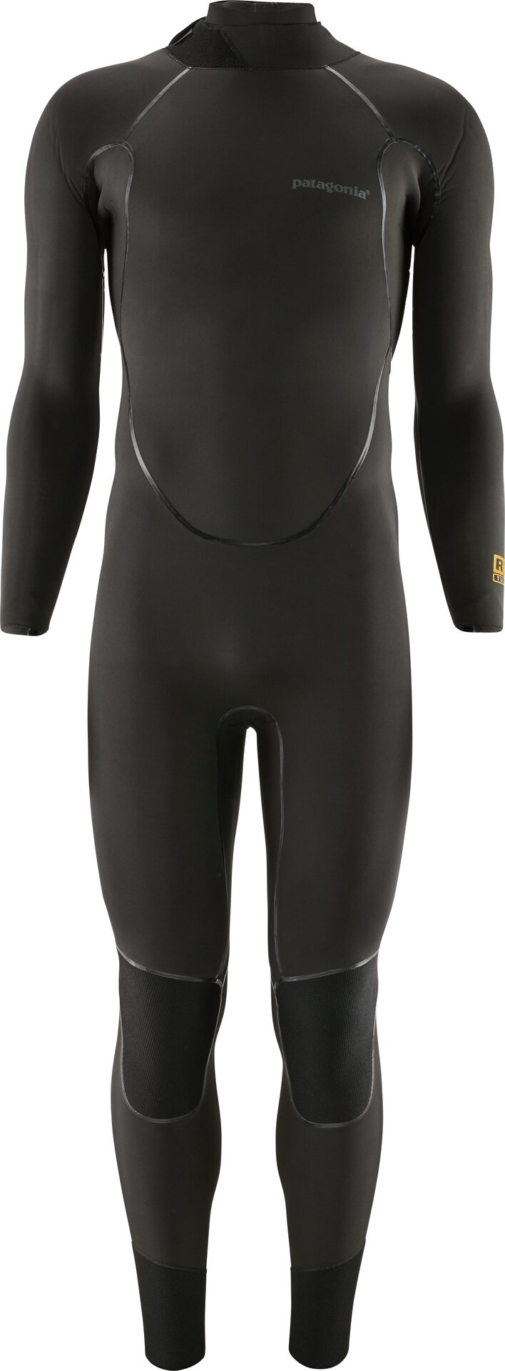 Patagonia R3 Yulex Back-Zip Full Suit Mens Black