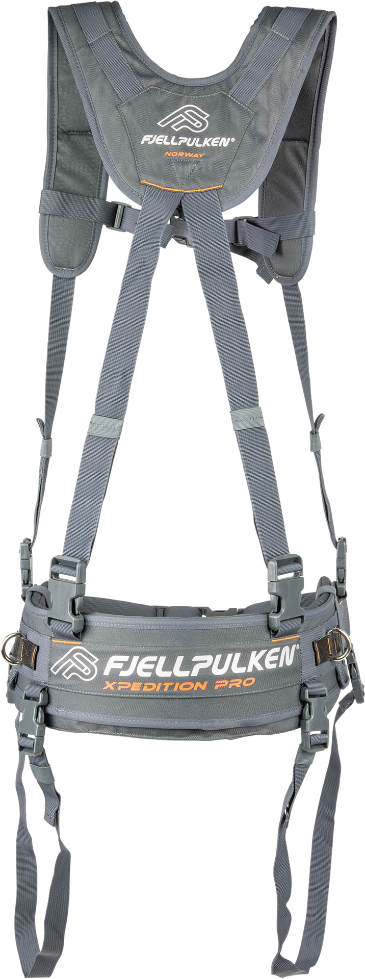 Fjellpulken Expedition Pro Harness 2.0 Grey