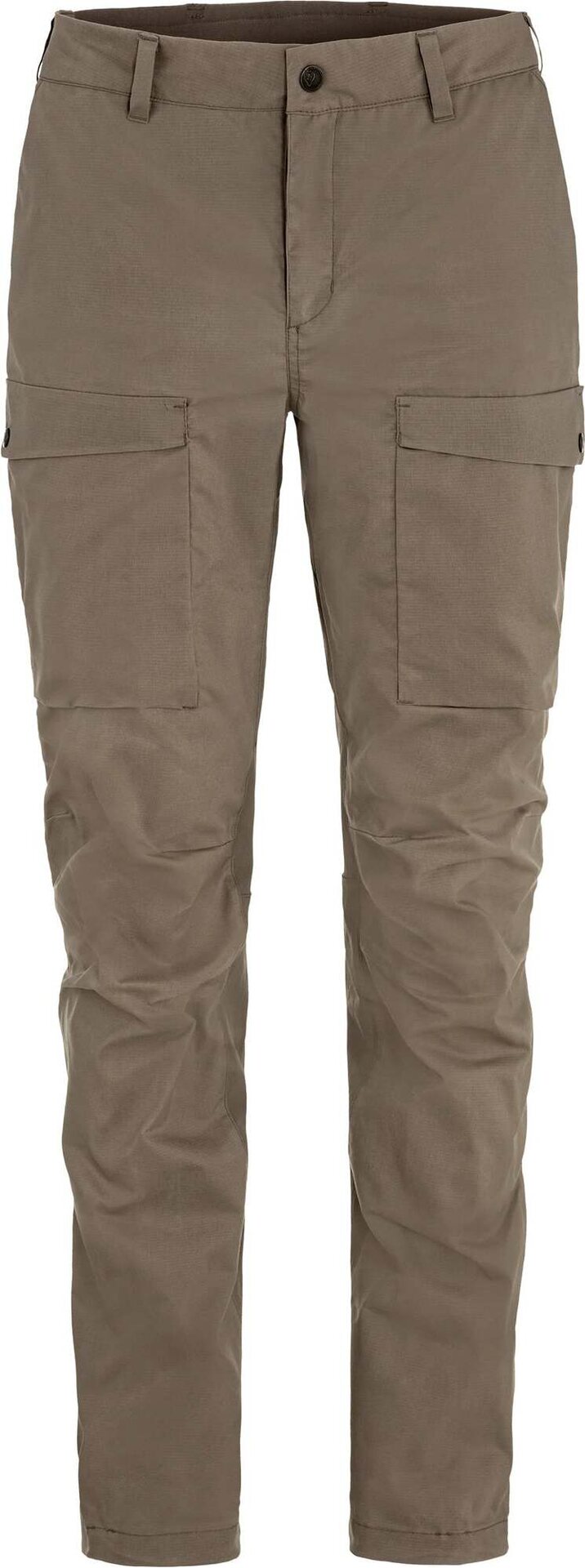 Fjällräven Abisko Hybrid Trail Trousers Womens Suede Brown (244)