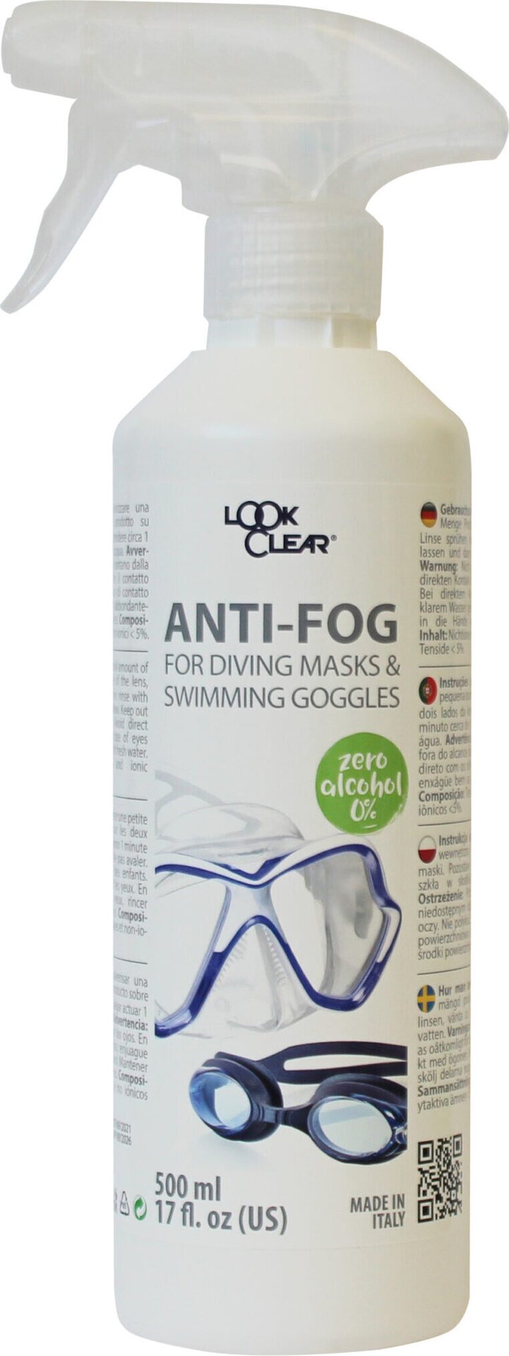 Look Clear Anti-Fog Spray 500ml 500 ml